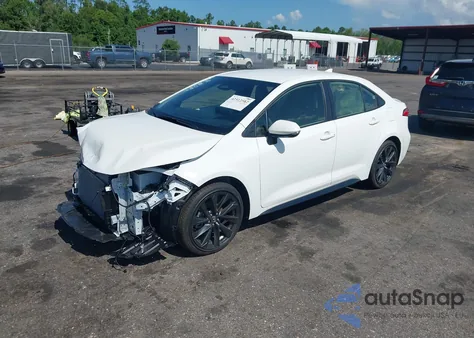 2025 Toyota Corolla Hybrid Se from USA, damaged, VIN JTDBCMFE1SJ045651